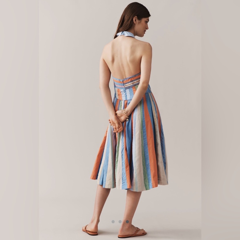🩷Firm Price🩷 Maeve Collared Halter Shirt Dress - Picture 6 of 15